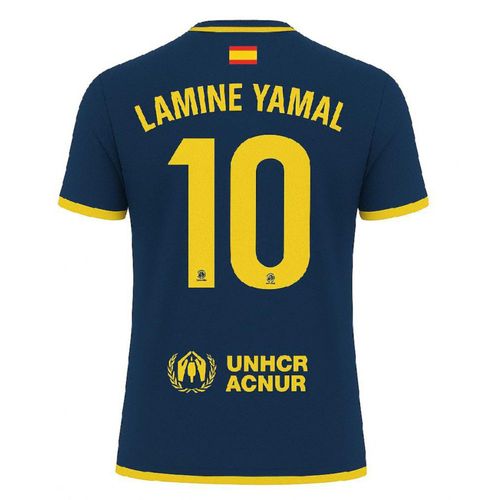 Jersey Playera Lamine Yamal 10 Vizca Barca Cule Edicion Especial Azul Marino 2026