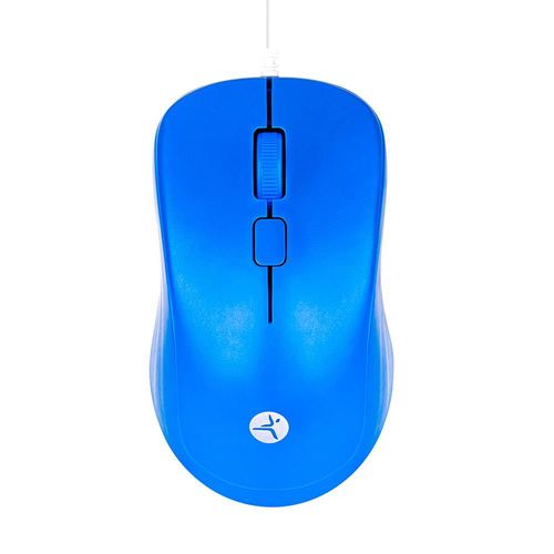 TechZone - Mouse Alámbrico Classic Blue