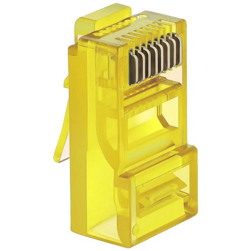 Conector de Paso RJ45 CrystalYellow  MXCYY-004 Conector Cable UTP