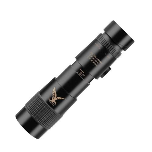 Telescopio monocular Telescopio monocular portátil impermeable compacto de alta potencia con adaptador de teléfono inteligente ，HOGAWAY