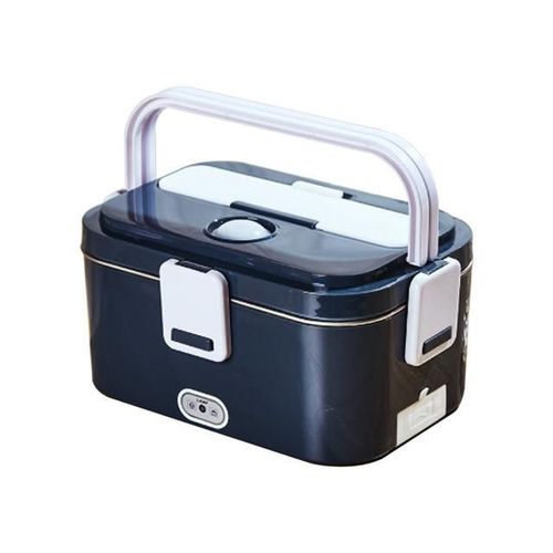Fiambrera Eléctrica,Caja De Lonchera Electrica Enchufable De Almuerzo De Calefacción Portatil,Con Bolsa De Transporte, Tenedor Y Cuchara, HOGAWAY