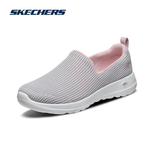 Zapatillas slip-on transpirables Skechers para caminar, ideales para otoño, de uso diario para mamás de mediana edad y personas mayores.