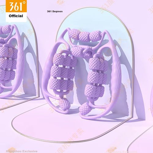 Masajeador circular 361° para piernas diseño piña 25 ruedas 25x26.5 cm