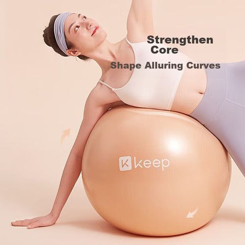 Pelota de yoga Keep anti-reventones 65 cm naranja crepúsculo