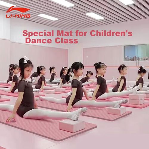 Tapete LI-NING antideslizante grueso para yoga y baile infantil