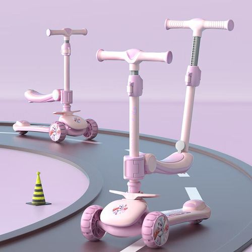 Scooter Infantil 3 en 1 con Luces para Niños 1-14 años