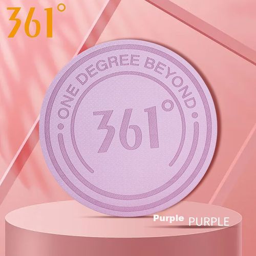 Tapete 361° para cuerda de saltar antideslizante 10 mm morado