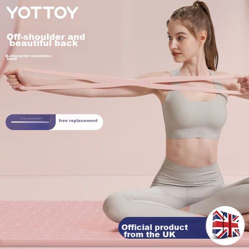 Banda de resistencia Yottoy para hombros y espalda en forma de 8
