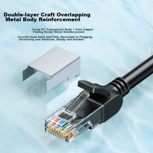 Cable Ethernet UGREEN 1m Negro