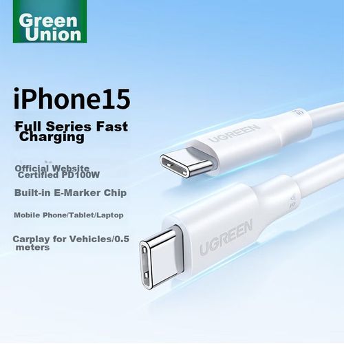 Cable UGREEN Tipo-C PD100W Coche