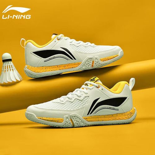 Tenis para Hombre LI-NING color Blanco/Amarillo