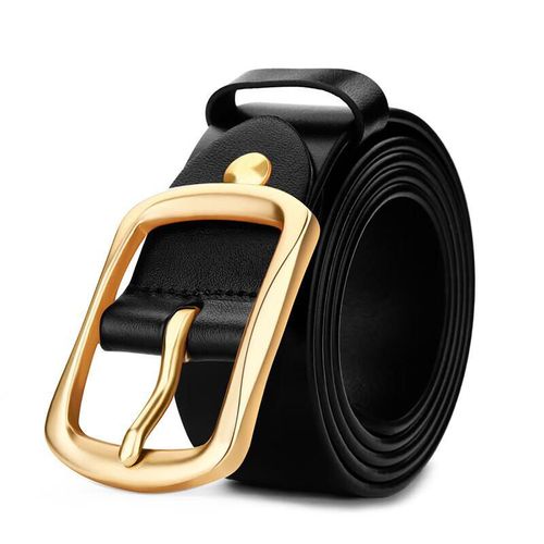 Cinturón Cattlesboss Hombre Cuero Negro 110cm