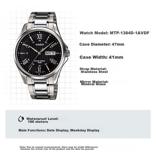 Reloj CASIO MTP-1384D-1AVDF