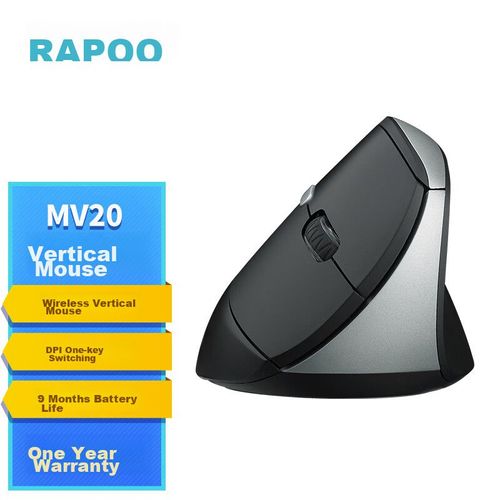 Mouse Rapoo Mv20 Inalámbrico Negro
