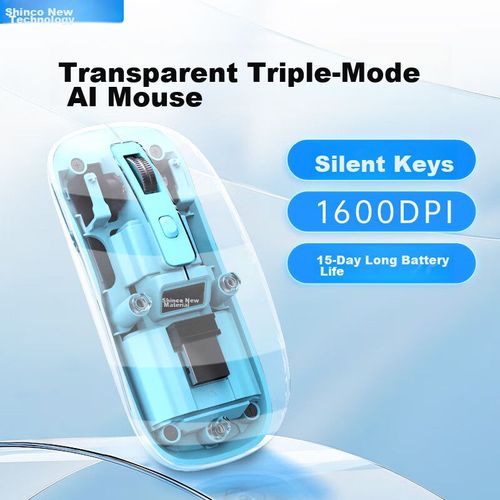 Mouse Shinco M2 Bluetooth Transparente A