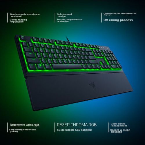 Teclado Razer Raptor V3 X RGB Negro