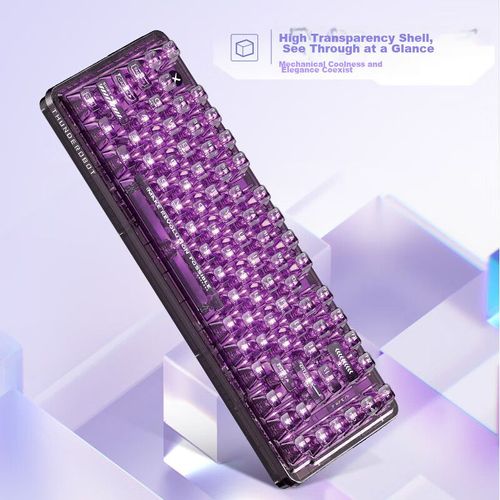 Teclado ThundeRobot K75 Púrpura