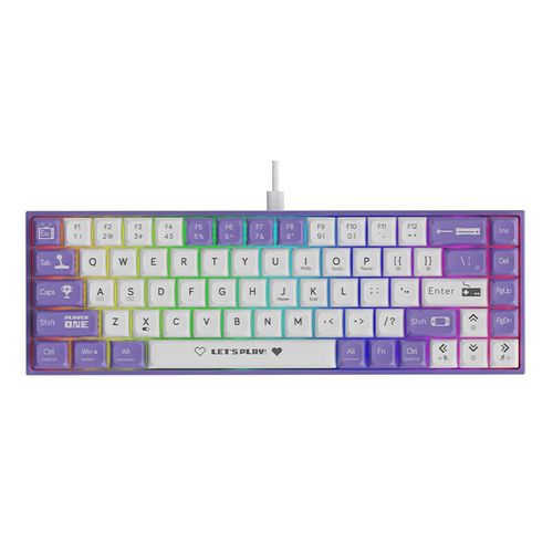 Teclado AJAZZ AK680 RGB Compacto