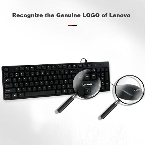 Teclado Y Mouse Lenovo Mk11 Negro