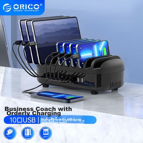 Cargador USB ORICO 120W 10 Puertos