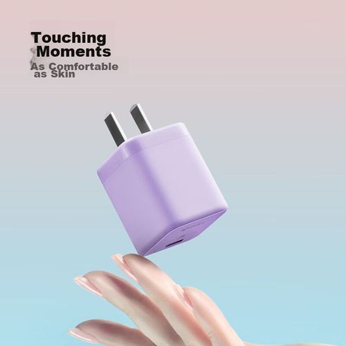 Cargador BULL PD30W Morado iPhone