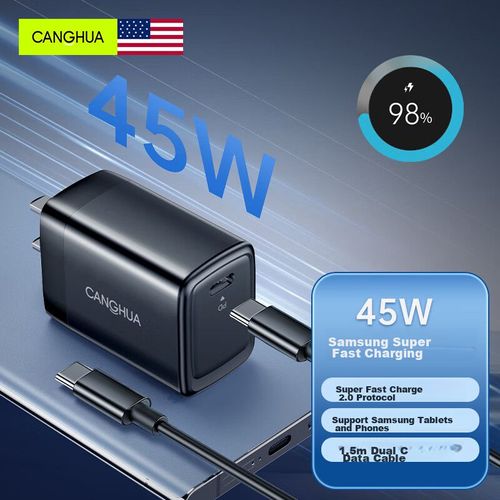 Cargador 45W + Cable Tipo-C