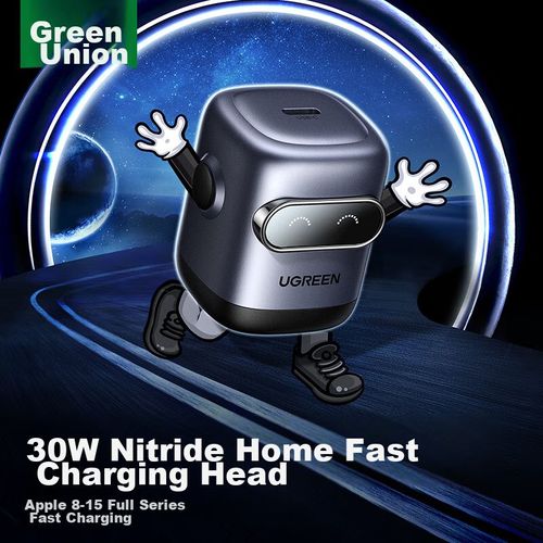 Cargador UGREEN GaN Mini 30W Negro