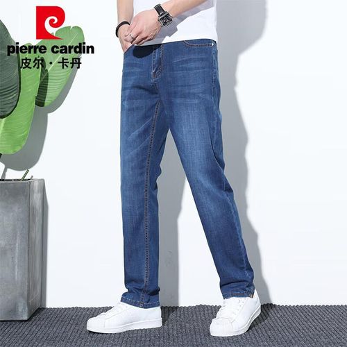 Jeans Pierre Cardin Rectos Azules