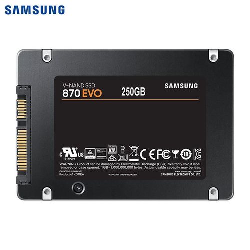SSD Samsung 250GB 870 EVO SATA 3.0