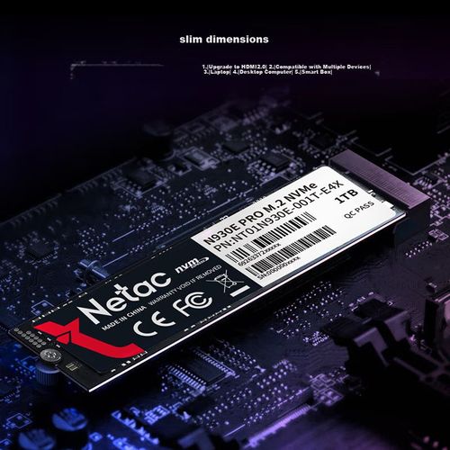 SSD Netac N930E PRO 256GB M.2 NVMe
