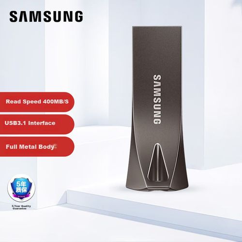 Unidad Flash SAMSUNG 128GB Bar Gris
