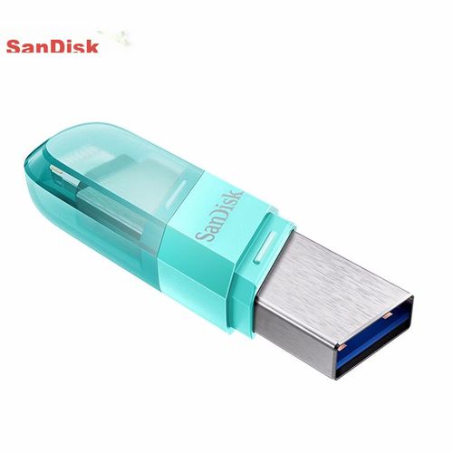 Flash SanDisk 128GB Lightning Verde