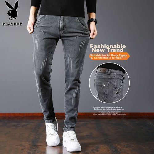 Jeans PLAYBOY Hombre Ajustados Grises