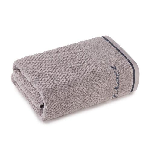 Toalla de algodón puro 135x70cm Gris Grace