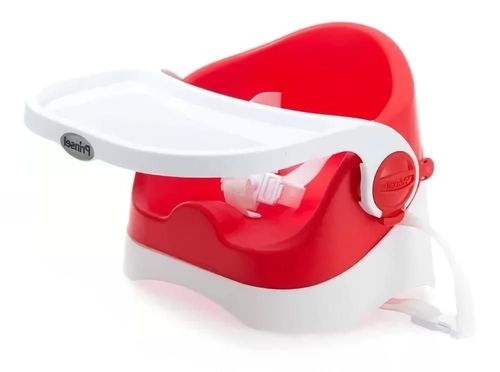 Silla Periquera Bebe Booster Prinsel Upper Arnés Rojo