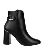Botin Mujer Formal Tacon Negro Lady Paulina 02704106