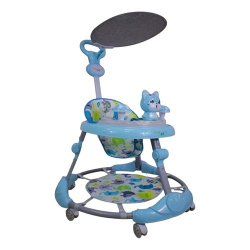 Andadera Bebé Tubular Confety World Anme018 Altura Ajustable Azul