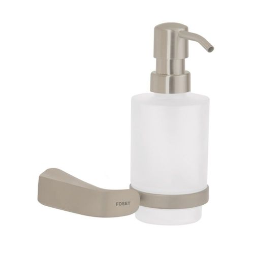 Dispensador de jabon a pared satin