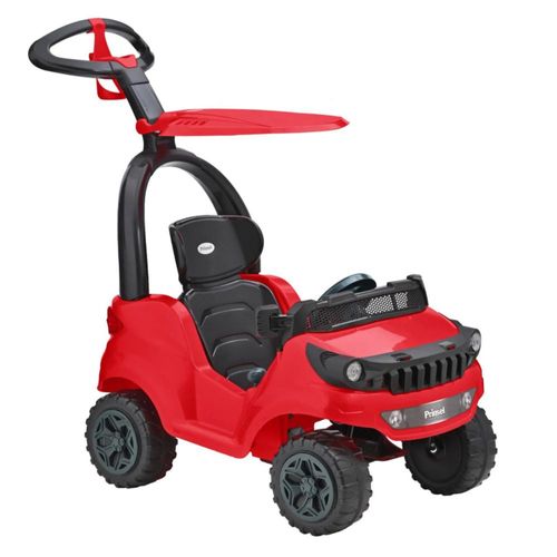 Montable De Niños Prinsel Push Car Adventure Max Llantas 360 Roja