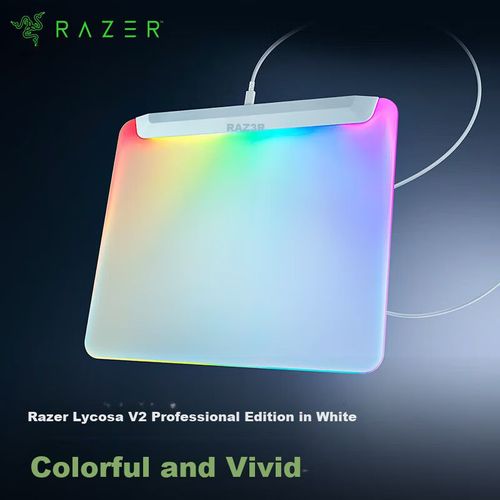 Mouse Pad Razer Firefly V2 Blanco