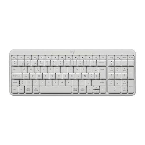 Teclado Logitech K250 Blanco Inalambrico Esp 920-013446