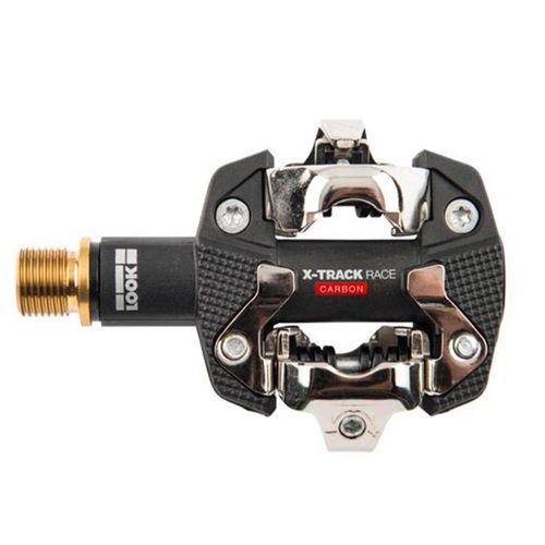 Pedal LOOK MTB X-Country X-TRACK RACE Carbon TI /Titanio + Placas (00018224)