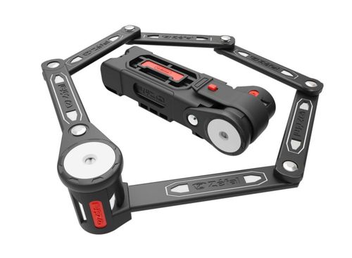 Candado ZEFAL K-TRAZ F16 Plegable 79cm 3xLlaves Porta-Candado Acero 4917A