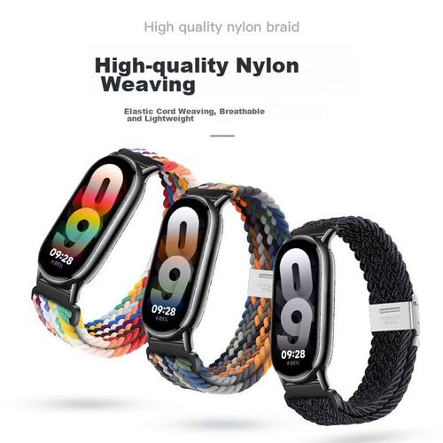 Correa Deportiva Chensong Para Xiaomi Mi Band 8/9/Nfc Nylon Trenzado