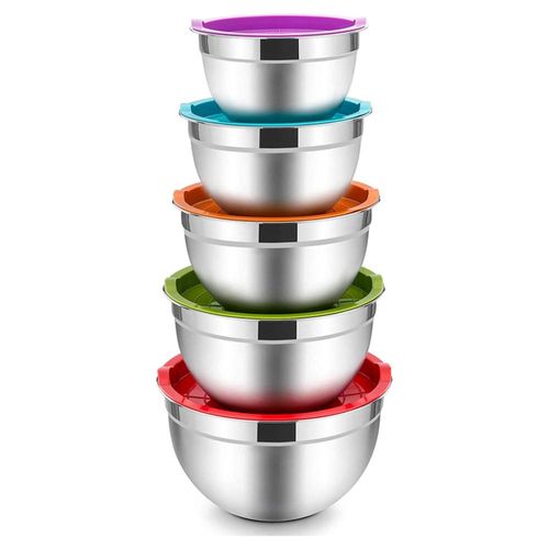 Juego de Tazones de Acero Inoxidable Aquila - JE3849