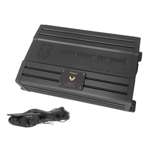 Amplificador 1ch Clase D 24k Premium Pitbull By Vander Graaf