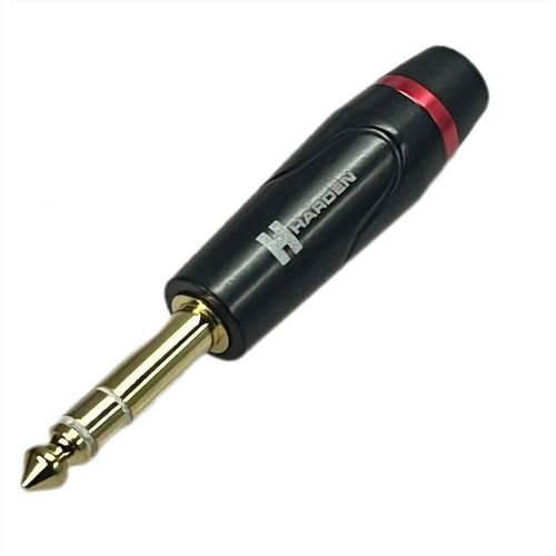 Conector Plug 6.3Mm Harden Estereo Metal