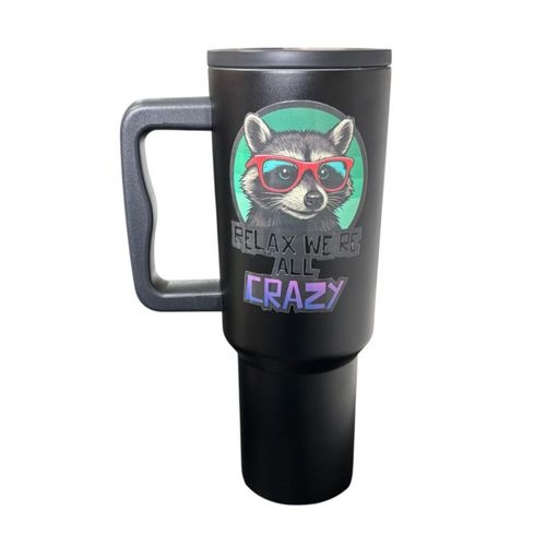 Termo Macarena Brand Color Negro Mapache