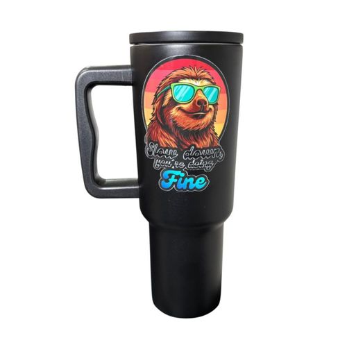 Termo Macarena Brand Color Negro Perezoso