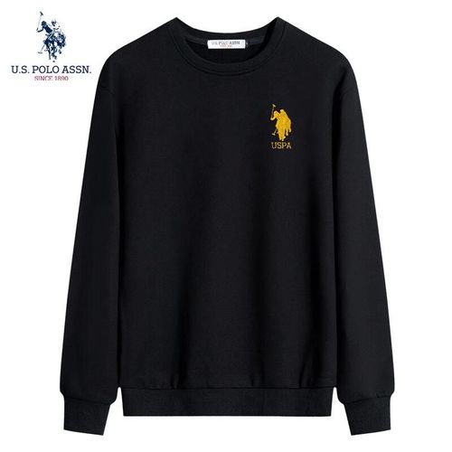 U.S. POLO ASSN. Sudadera Manga Larga Negra Para Hombre